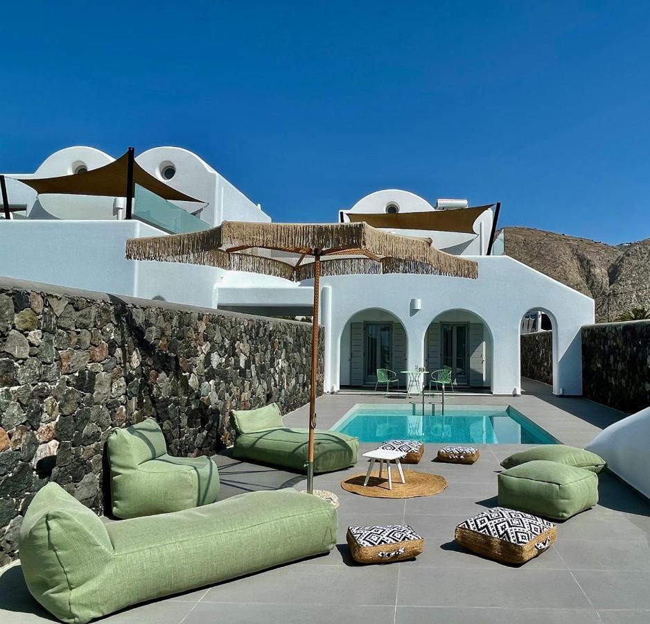 Modern Dome Homes Of Santorini ペリッサ エクステリア 写真
