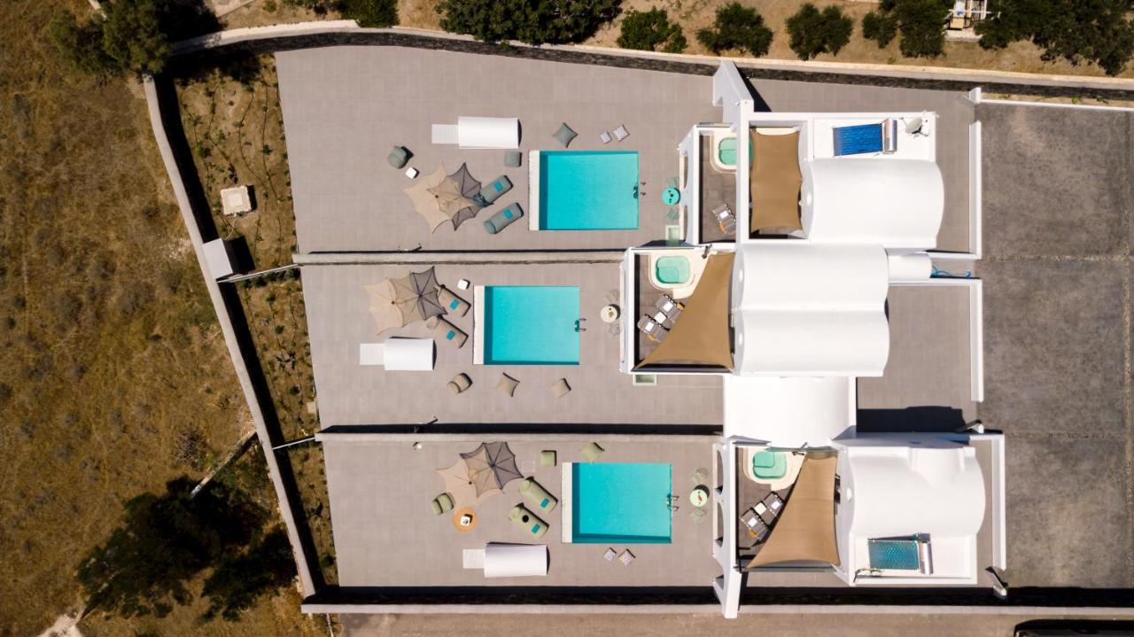 Modern Dome Homes Of Santorini ペリッサ エクステリア 写真