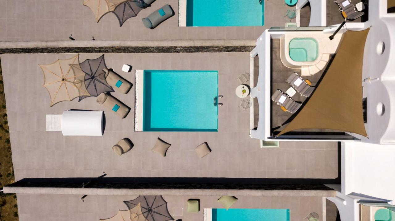 Modern Dome Homes Of Santorini ペリッサ エクステリア 写真