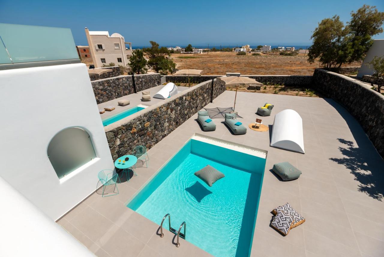 Modern Dome Homes Of Santorini ペリッサ エクステリア 写真